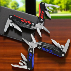 Мультитул Tundra 10 в 1, нержавеющая сталь 